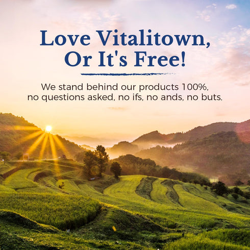 VITALITOWN Probiotics 200 Billion CFUs, 36 Strains, Shelf Stable, Acid & Bile Resistant for Intensive Digestive &