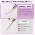 Makartt Nail Art Brush Set, 5pcs Liner Brush for Nails, Thin Nail Art Design Brush with Caps for Gel Polish Painting