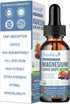 Magnesium Glycinate Liquid Drop, Triple Absorption Supplement, Sugar-Free, with Potassium, 1 Pack