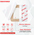 Pack 20 4 4 Inches FRESINIDER Silicone Foam Dressing with Adhesive Border Wound Dressing Bandage Silicone Foam Pad of x
