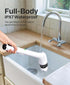 LyriFine Electric Spin Scrubber, 2024 New Full-Body IPX7 Waterproof Bathroom Cleaner Brush with Long Handle & 2 Speed