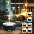 vinfucher 500ml,Diffusers 7 3 Essential Oil Diffuser for Large Room for Home with R/C,Aromatherapy Diffuser Waterless