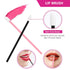 Rolybag Disposable Makeup Applicators Kit - Mascara Wands, Eyeliner Brushes, Lip Applicators with Organizer Box