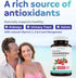 Organic Cranberry Pills - 60 Capsules | 50:1 Concentrate Equals 25,000mg of Fresh Cranberries for UTI Support