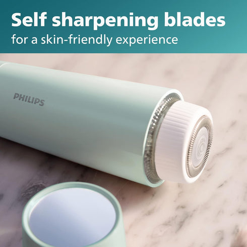 Philips Beauty Series 5000 Electric Shaver for Women, Cordless & Compact Personal Groomer with Hypoallergenic Head