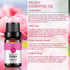 Peony Essential Oil 100% Pure Oganic Plant Natrual Flower Essential Oil for Diffuser Message Skin Care - 10ML