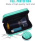 Travel Carrying Case for Asthma Inhaler, Inhaler Holder Bag with Shoulder Crossbody Rope and Mesh Pocket for Medicine
