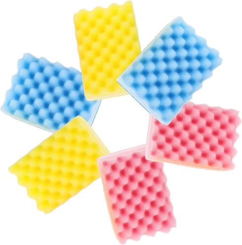 Healifty 6pcs Cleaning Sponge Eraser Sponges for Scrubbing Dishes