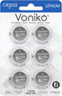 Voniko CR2032 3V Lithium Batteries 6 Pack for Child Safety, Compatible with AirTag,