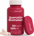 Quercetin 1000mg with Bromelain 200mg, 120 Vegetarian Capsules, Organic Dihydrate Complex for Joint Mobility