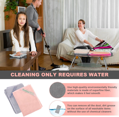 YOLOLOY Set, Package Enviro Cleaning Cloth Quality Replacement for Norwex Enviro Cloth, Basic Cleaning Cloth.
