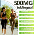 Sublingual NMNH 500mg NAD Supplement (120 Servings) to Boost NAD Levels for Anti-Aging, Energy, Immunity, Focus