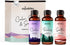 Set 80 ML Packaging Essential Massage Oil Gift - Serenity Trio Sooth, Calm, Relief Includes Lavender, Peppermint
