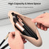 Silicone Makeup Brush Holder, Large Organizer Case with Anti-Fall Out Magnetic Closure, Portable Travel Bag for Women