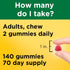 Omega-3, Gummies 140 Gummy 70 Nature Made Multivitamin + Multivitamin for Women and Men, Daily Nutritional Support