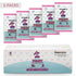 Nmuxyro 30 Count (Pack 5) Breast Pump Wipes Quick Clean, Natural Pump Parts Cleaning On The Go, Resealable Manual