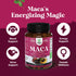 Organic Maca Root Capsules for Women - 120ct - Potent Herbal Supplement with Red Yellow & Black Maca Root