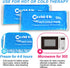 Gel Soft Flexible Ice Packs for Injuries, Reusable 2 Pack - 12" X 4.7" Cold Compress for Pain Relief