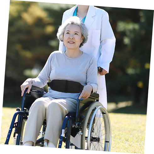 Healifty Adjustable Elastic Leg Strap for Elderly Patients Lightweight and Comfortable Leg Support Strap for Wheelchair