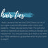 Kenz Laurenz Hair Ties, 20 Elastics Ponytail Holder Set, No Crease Ribbon Bands (Navy)