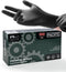 PACIFIC PPE Black Nitrile Disposable Gloves, 6 Mil, Food-Safe, Heavy-Duty, 100 Count, Large, Powder-Free