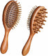YHNNH Scalp Massager Hair Growth Brush,Head Massager Scalp Stress Relax Dandruff Comb,Wooden