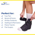 Ankle & Foot Reusable Gel Ice Pack Cold Wrap by Brace Direct - Pain Relief for Achilles Tendinitis, Sprains & Injury