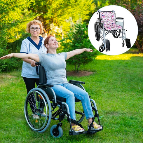 Yangshine Handles,50 90 cm, Wheelchair Highly Absorbent Incontinence Pad for Elderly Waterproof Pads,Washable