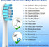 Replacement Toothbrush Heads for Philips Sonicare - Medium Soft, 8 Pack