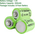 1.2V 1/3 AAA 200mAh NiMH Rechargeable Batteries for Solar Art Light, Headlamp, Toys, Gas Cooker