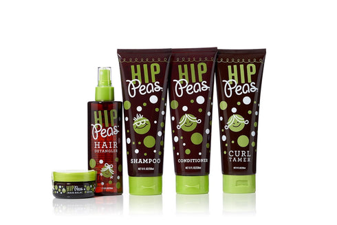 Hip Peas Natural Hair Shampoo, Sulfate Free for All Hair Types (8 fl oz / 236 ml)
