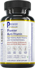 Premier Research Labs Multi-Vitamin - Immune, Brain & Heart Support, Vegan Capsules for Men & Women, 120 Capsules