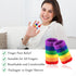 10Pcs Finger Compression Sleeves Support, Finger Sleeve Protectors Cots Thumb Brace for Trigger Finger Arthritis Swelling Basketball Sport, Breathable Elastic Pain Relief