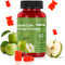 Yvbovia Apple Cider Vinegar Gummies with B12, ACV Supplement Gummy Vitamins,Gluten Free, Vegan,