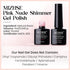 MIZHSE Jelly Gel Polish Set, 12 Colors Nude Translucent Spring Clear Pink Jelly Gel Nail Polish for Home Salon