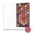 Large Empty Magnetic Transparent Plastic Makeup Palette for Eyeshadow, Lipstick, Blush Powder