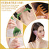 Set 2 GSHOW Scalp Massager Handheld Comb Resin Relax Massage Tool - Manual Relaxation Tool for Soothing Head Massage