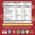 Vegan Iron Gummies Supplement - with Vitamin C, A, B-Complex, Folate, Zinc for Adults & Kids - Blood Builder & Energy Support for Iron Deficiency, Anemia, No After Taste - Peach Flavor (90 Ct)
