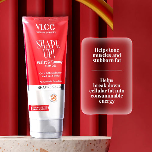 VLCC Shape Up Waist & Tummy Trim Gel, 200gm