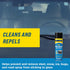 Rain-X 5080233 2-In-1 18 Glass Cleaner Plus Rain Repellent, Ounce , BLUE
