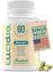 Lucidia Non-Drowsy Allergy and Hay Fever Support for Sinus Health with Quercetin, NAC, Stinging Nettles