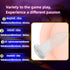 missmall Famle BDSM Hollow Anal Butt Plug Anal Dilator Adult Sex Toys for Couples,Soft Silicone Anal Plug Expander Sex
