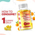 Vitamatic Sugar Free Vitamin D3 10000 IU - 120 Pectin Based Gummies - Great Taste, Healthy Bones & Immune Function
