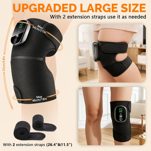 Yun Meng Lakes Elbow Elbow 3 3 Elbow Knee Massager with Heat and Vibration Heating Pad for Knee Shoulder Cordless