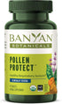 Banyan Botanicals Pollen Protect - Organic Ayurvedic Supplement - Supports Healthy Respiratory Response - 90 Tablets