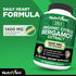 Nutrivein Organic Citrus Bergamot 25:1, 1400 mg, 120 Capsules, Heart Health in Men and Women, 60 Day Supply