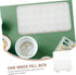 Portable Weekly Pill Organizer for Daily Medication