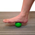 Kieba Massage Lacrosse Balls for Myofascial Release, Trigger Point Therapy, Set of 2 Firm Balls (Green, Yellow)