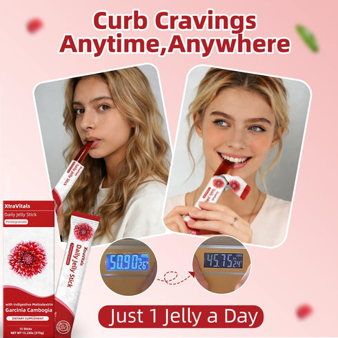XtraVitals 15 Coleology Cutting Jelly - Collagen Jelly Stick with Chia Seeds Collagen, Hyaluronic Acid, Glowing Skin