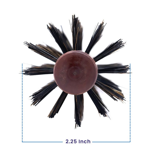 Spornette Italian 2.25 inch Round Boar Bristle Brush, Model 854